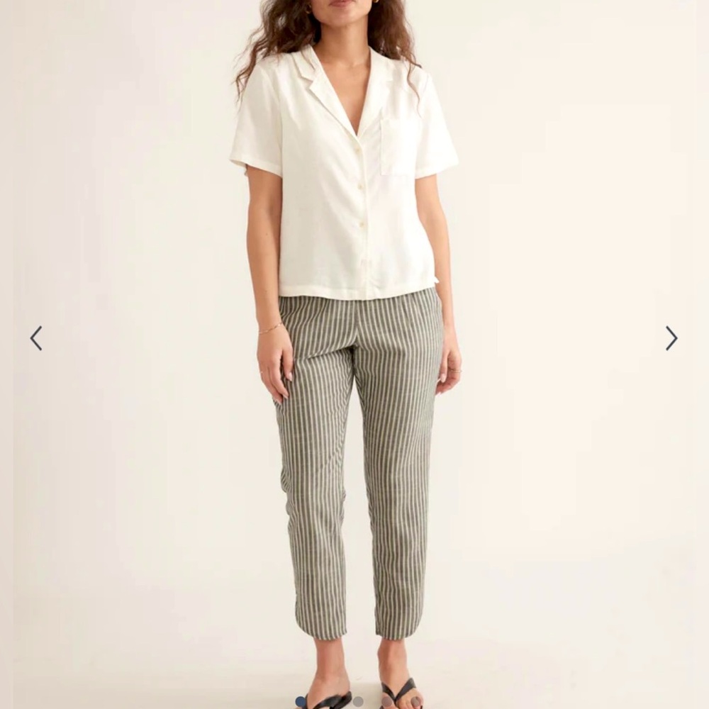 Marine Layer pull-on Allison Pant with Tulip Hem in SMALL
